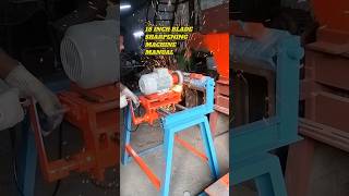 🔥 18 Inch Blade Sharpening Machine Demo | Heavy Duty Blade Grinder #knifesharpening #shorts