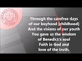 The Bedan Hymn Revised2023 The Bedan Hymn Revised2023