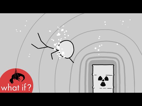 What if you swam in a nuclear storage pool?