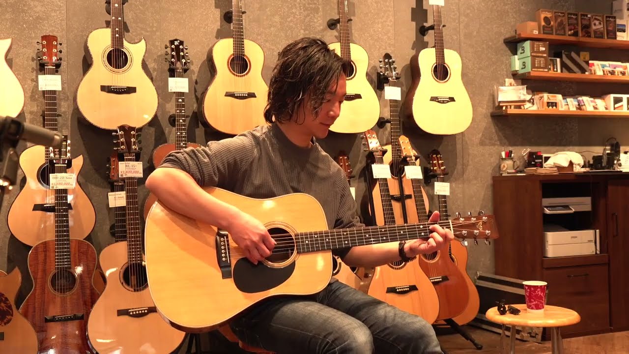 martin マーティン D-18 1976年 ブルーケース付き ワンオーナー Martin D 76 (1976) Blue-G & Yuki Matsui #250726005 - YouTube