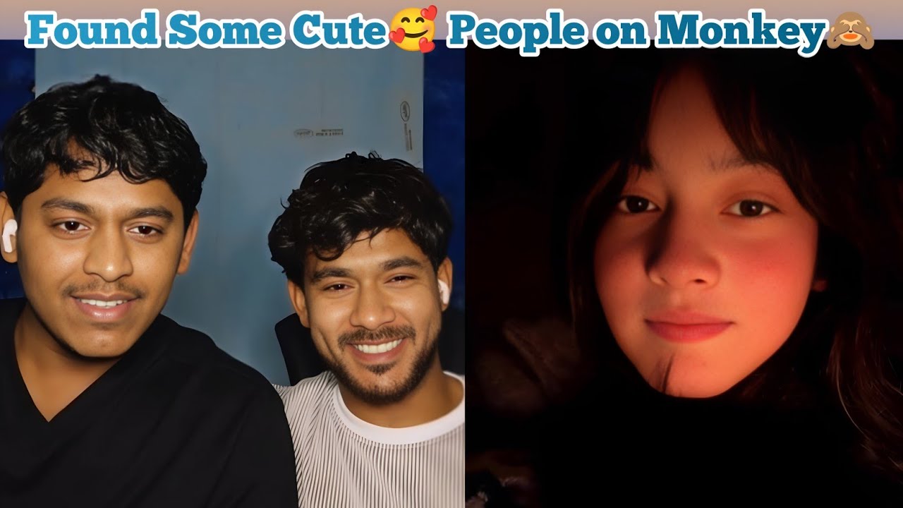 Had some good conversation on Monkey | AJomegle | funny video