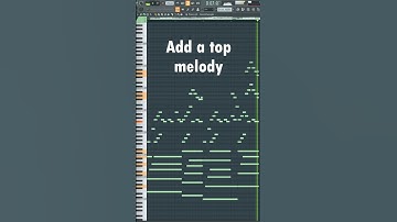 How to make a beautiful melody #producer #flstudio