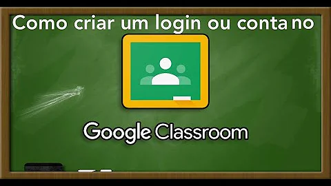 Como criar um e-mail para o Google Classroom?