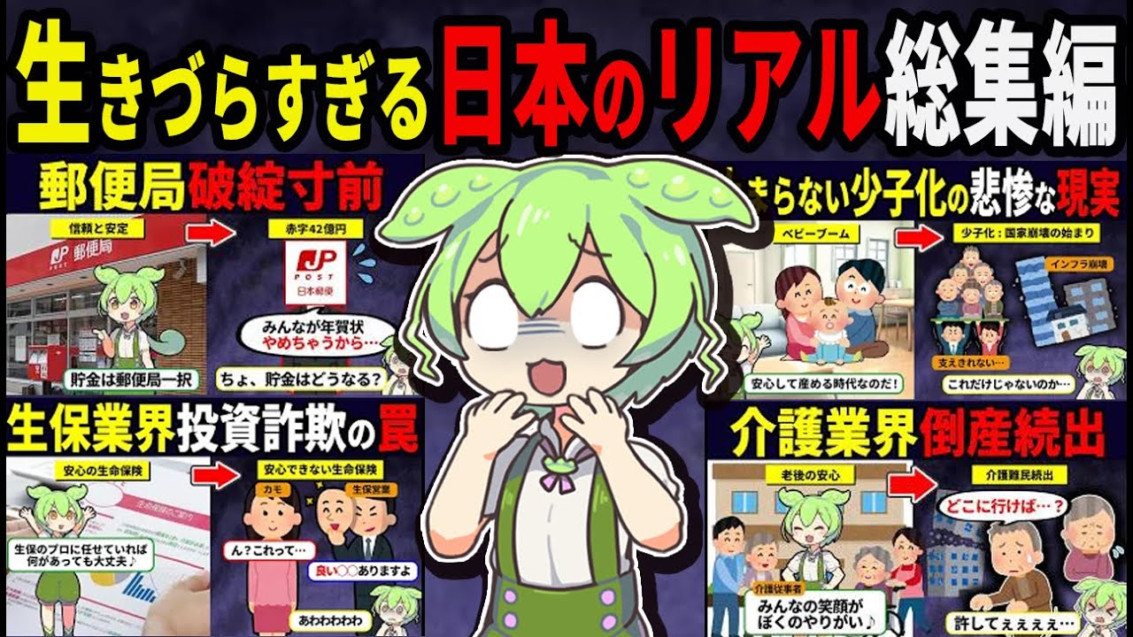 【総集編】なぜ日本はこんなにも生きづらくなったのか【作業用】【睡眠用】【BGM用】