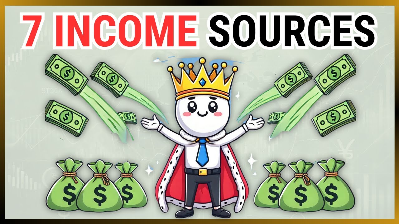 7 Incomes 7 Income Sources to Achieve Financial Freedom (Rich People Have) - YouTube