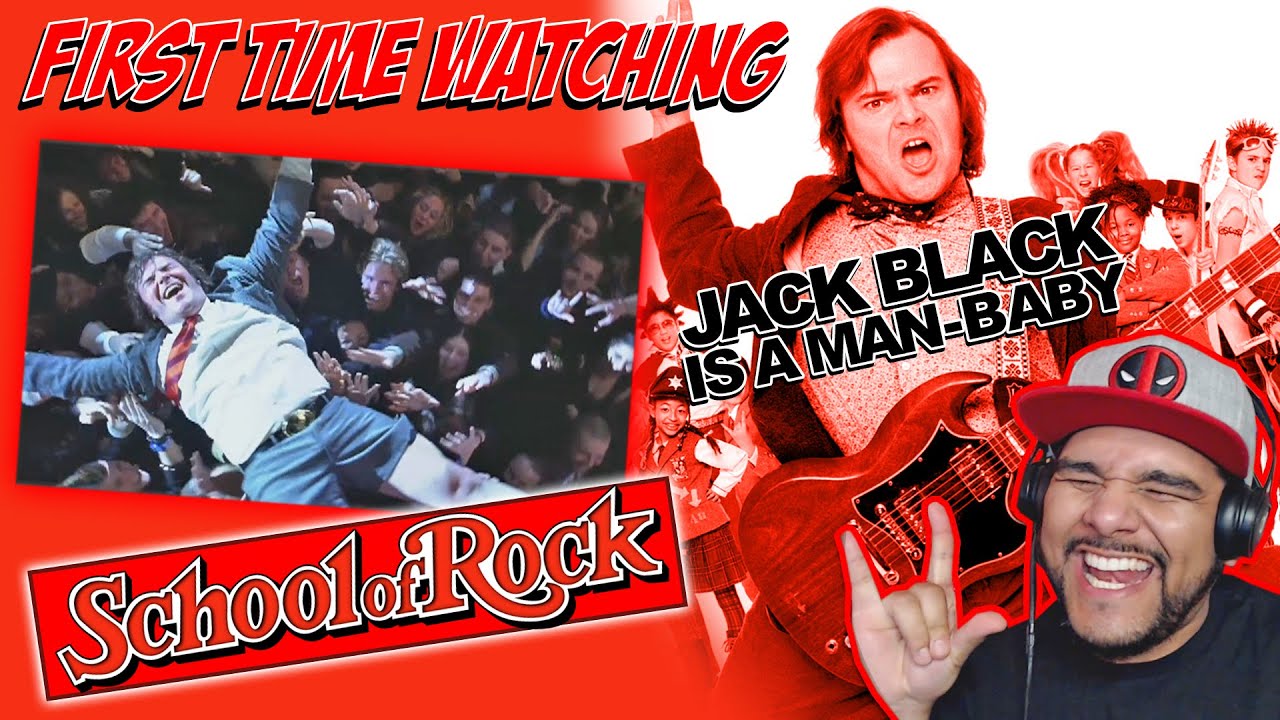 School Of Rock (2003) *FIRST TIME WATCHING* Jack Black Is A LEGEND! MOVIE REACTION