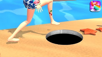 Tippy Toe 3D: Super Satisfying ASMR Sound - All Levels Gameplay ios,Android Ep 53