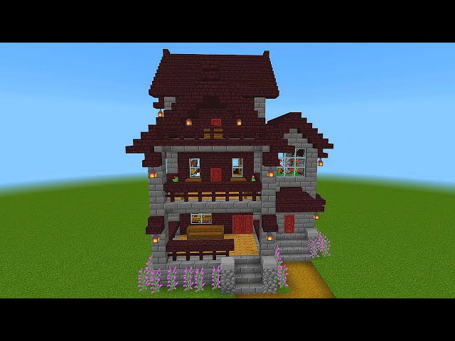 🏡 Minecraft Tutorial  Casa MEDIEVAL (DECORADA) ⚒️ 