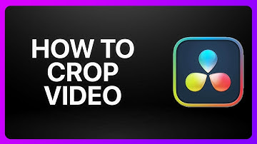 How To Crop Video In Davinci Resolve 18 Tutorial