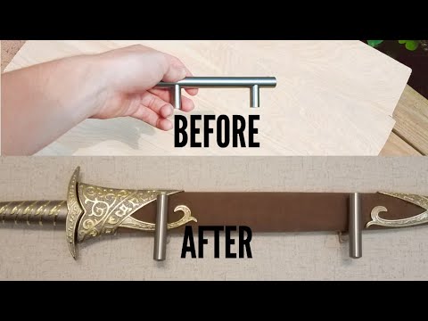 Diy Sword Wall Mount Youtube