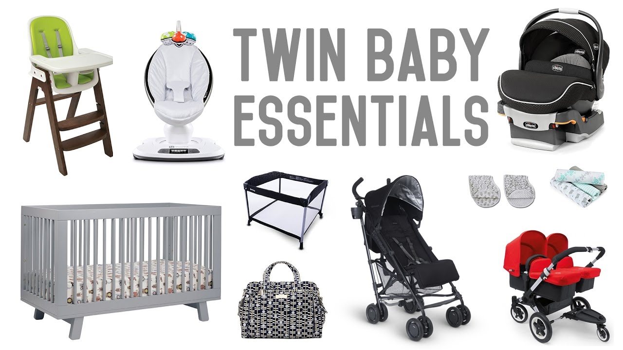 Essential Baby Gear for Twins - YouTube