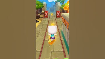 Talking Tom Gold Run Funny Fails #funny 60 Android iOS Gameplay #talkingtom #shortfeed #shorts