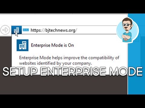 How To Use Enterprise Mode Internet Explorer 11 | Windows 10!