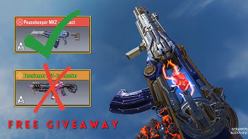 Mythic Peackeeper 😍 Legendary Peacekeeper 🤮 CODM