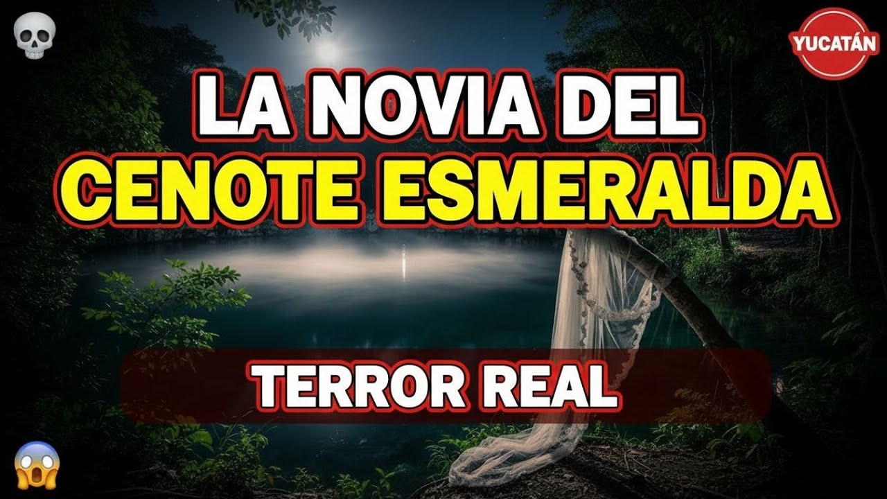 La NOVIA del Cenote Esmeralda | Historia REAL de Terror en Yucatán 👰🏻‍♀️💀