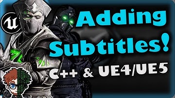 Custom Subtitles! | How To Make YOUR OWN Fighting Game | UE4/UE5 & C++ Tutorial, Part 242