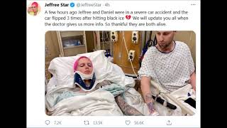 Eugenia Sends Love & Prayers To Jeffree Star & Daniel Lucas After Their Serious Car Accident Today