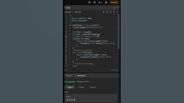 896. Monotonic Array  #coding #javascript #programming #code #leetcode