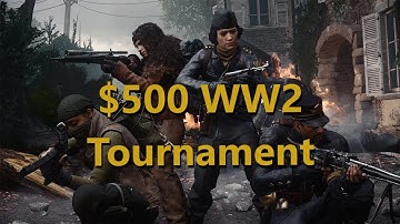 $500 Cod WW2 Zombies Tournament // Check Description For Links