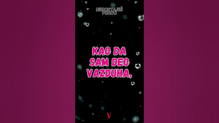 DA LI I DALJE POSTOJIM 💔 ILI SAM ZA NJU POSTAO SAMO VAZDUH?