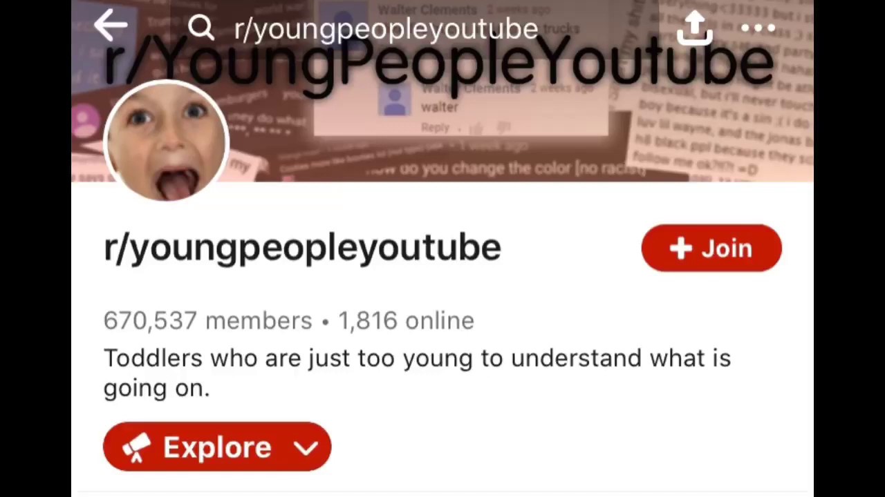 R/Youngpeopleyoutube Reddit - YouTube