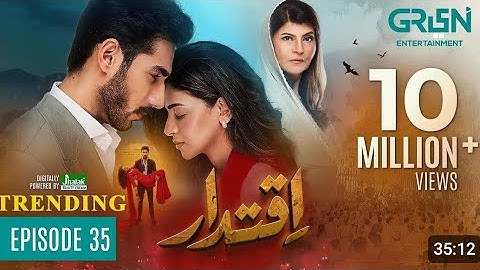 Iqtidar Episode 35 [ENG SUB] 16th January 2025 | Anmol Baloch - Ali Raza | Green tV Entertainment