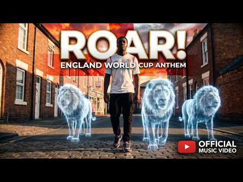 ROAR! - The England World Cup 2026 Anthem (Official Music Video)