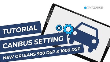 How to Set Canbus | Blaupunkt New Orleans 900 DSP & 1000 DSP