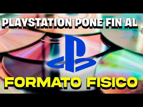 PLAYSTATION ENDS PHYSICAL FORMAT BY 2028 #playstation #physicalformat