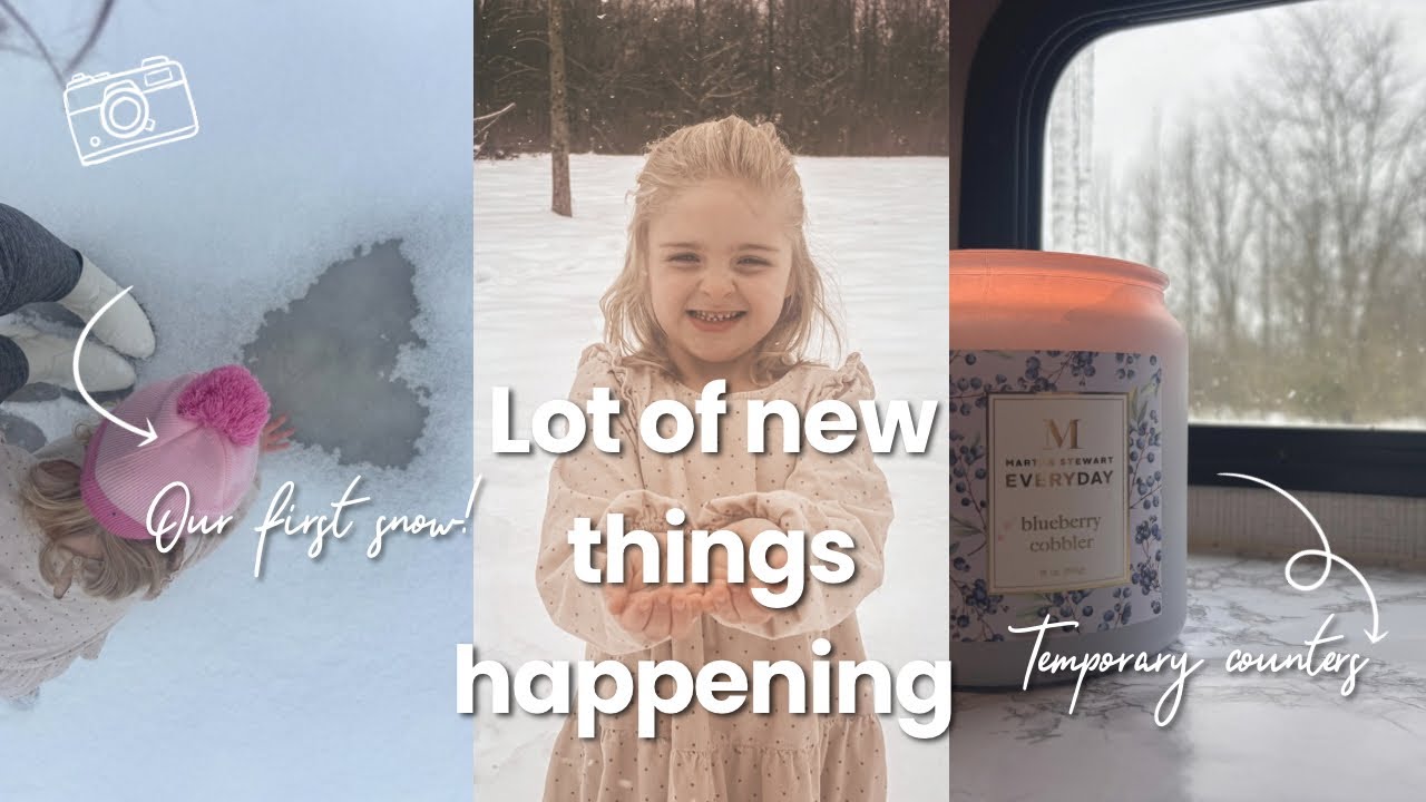 From Sunshine to Snow | Our First Arkansas Winter ❄️☃️ 