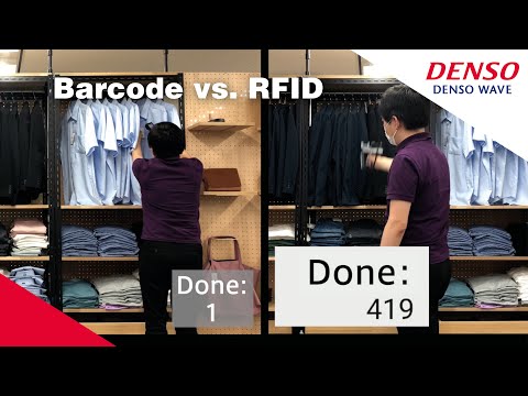 RFID vs. Barcode Scanning