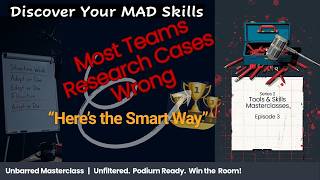 How to Do Smart Case Research Pre-Competition, During the Case &amp; Using AI Effectively