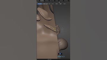 Sculpting in Blender - Clicker (The Last of Us) #shorts