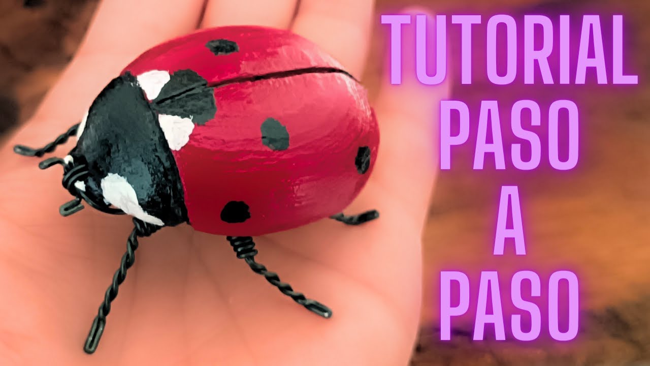 mariquita o catarina  alambrismo tutorial