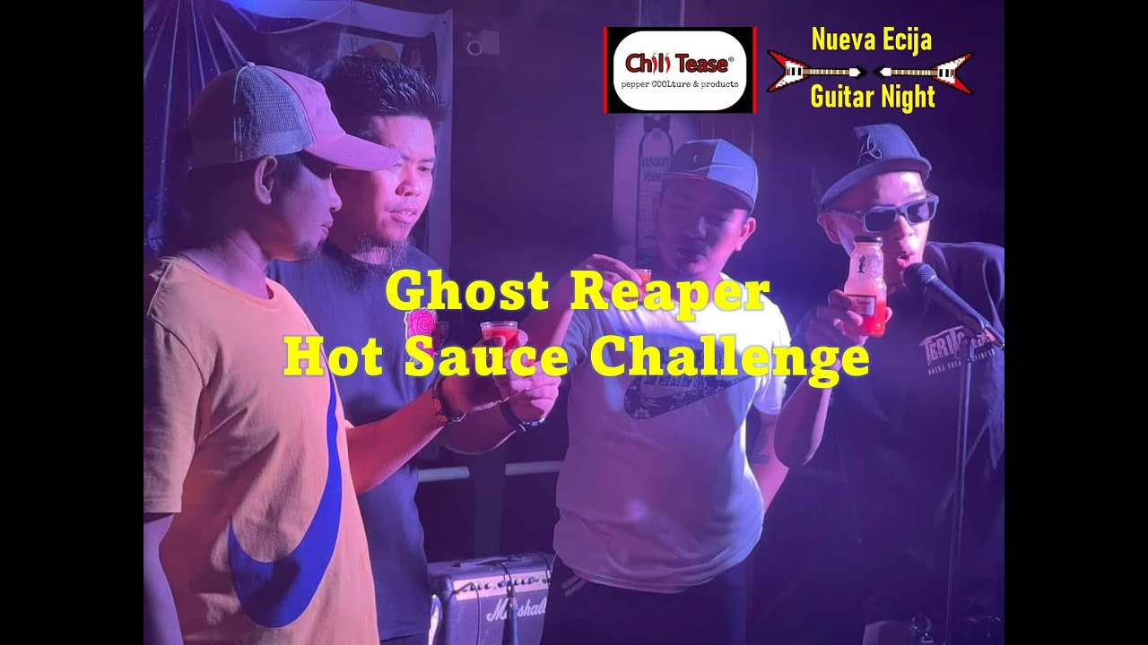 Chilitease Ghost Reaper Hot Sauce Challenge YouTube