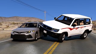 محاكي الحوادث  حوادث تفحيط وهجولة واقعية  beamNG drive