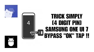 Set 4-Digit PIN Without Pressing OK in One UI 7 SAMSUNG