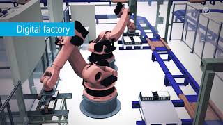 System Engineering's digital factory: from 2D drawing to 3D simultation of real processes