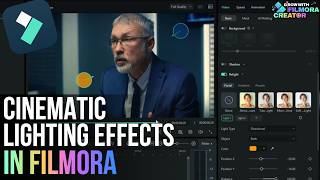 Use Filmora 15's Relight to Create Advanced Lighting Effects Profile