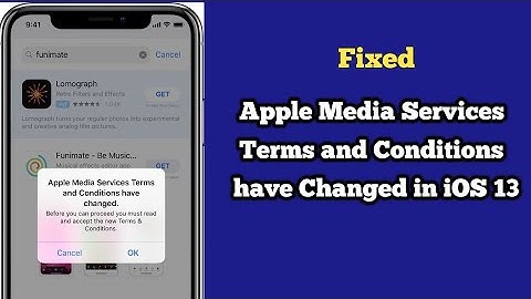 How to Fix Apple Media Services Terms and Conditions have Changed Stuck on iPhone and iPad in iOS 16