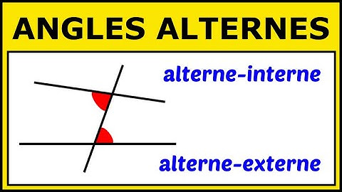 Reconnaître des Angles alternes-internes et alternes-externes | Cinquième - Collège