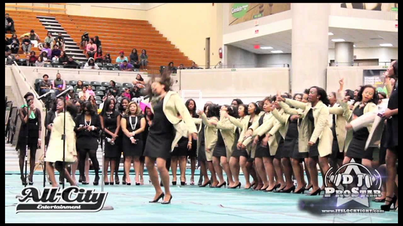 Alpha Kappa Alpha AKA Spring Probate 2012 - YouTube