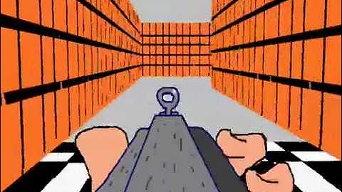 My first 3d game made with game maker 7 pro