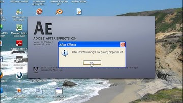 after effects cs4 error parsing list
