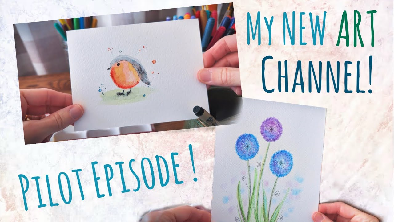 Welcome to my new ART channel! Journey with color! - YouTube