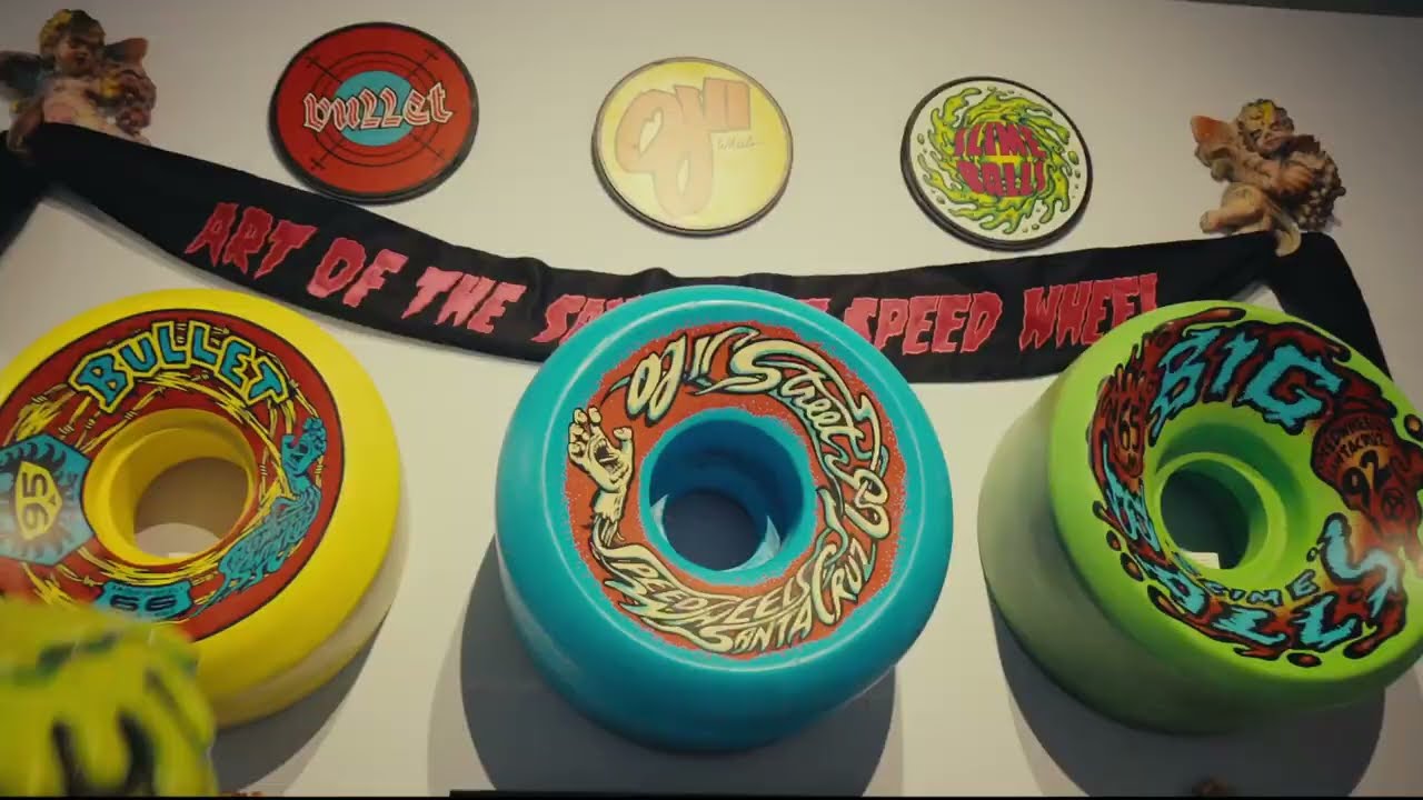 Santa Cruz "Speed Wheel" Art show Beijing.