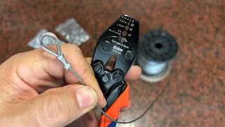 Wire Rope & Cable Crimp Set by iCrimp IWISS