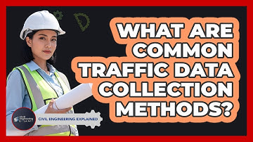 What are common traffic data collection methods?