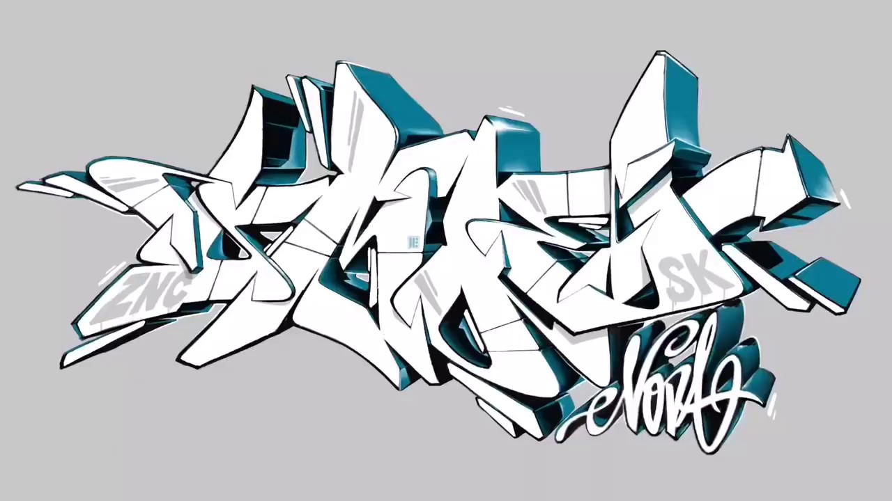 Sketching Graffiti Smoe Youtube