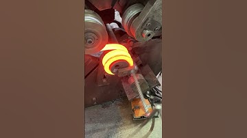 Make in China how to manufacturing a big size spring in the springs